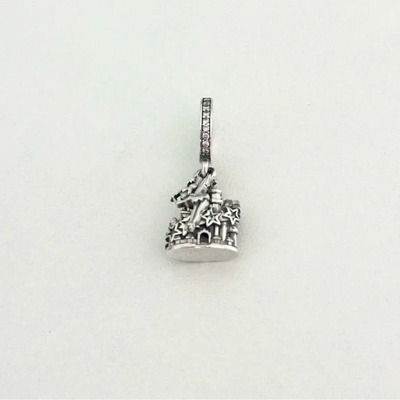 Pandora Disney Parks Tinkerbell Castle Walt Disney World Dangle Bead Charm